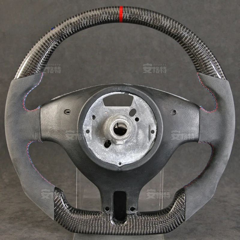 For BMW 3 Series E46/E39 (All Series) Carbon Fiber Steering Wheel (Modification Frame with Titanium Plate)