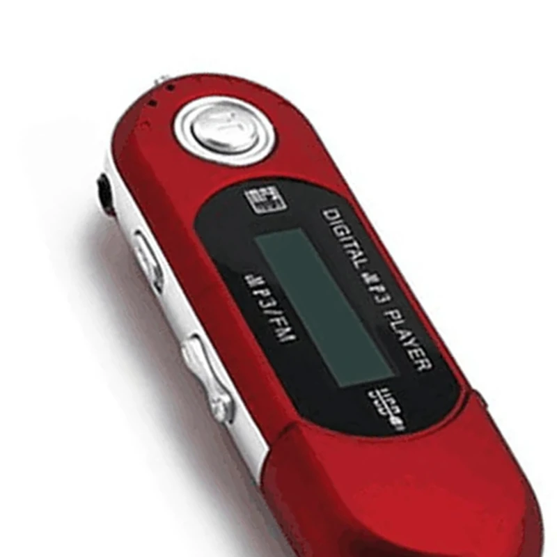 Mini MP3 Player USB 2.0 Small Flash Drive Multilanguage LCD Music Player With 3.5Mm Audio Jack Automatic Shutdown