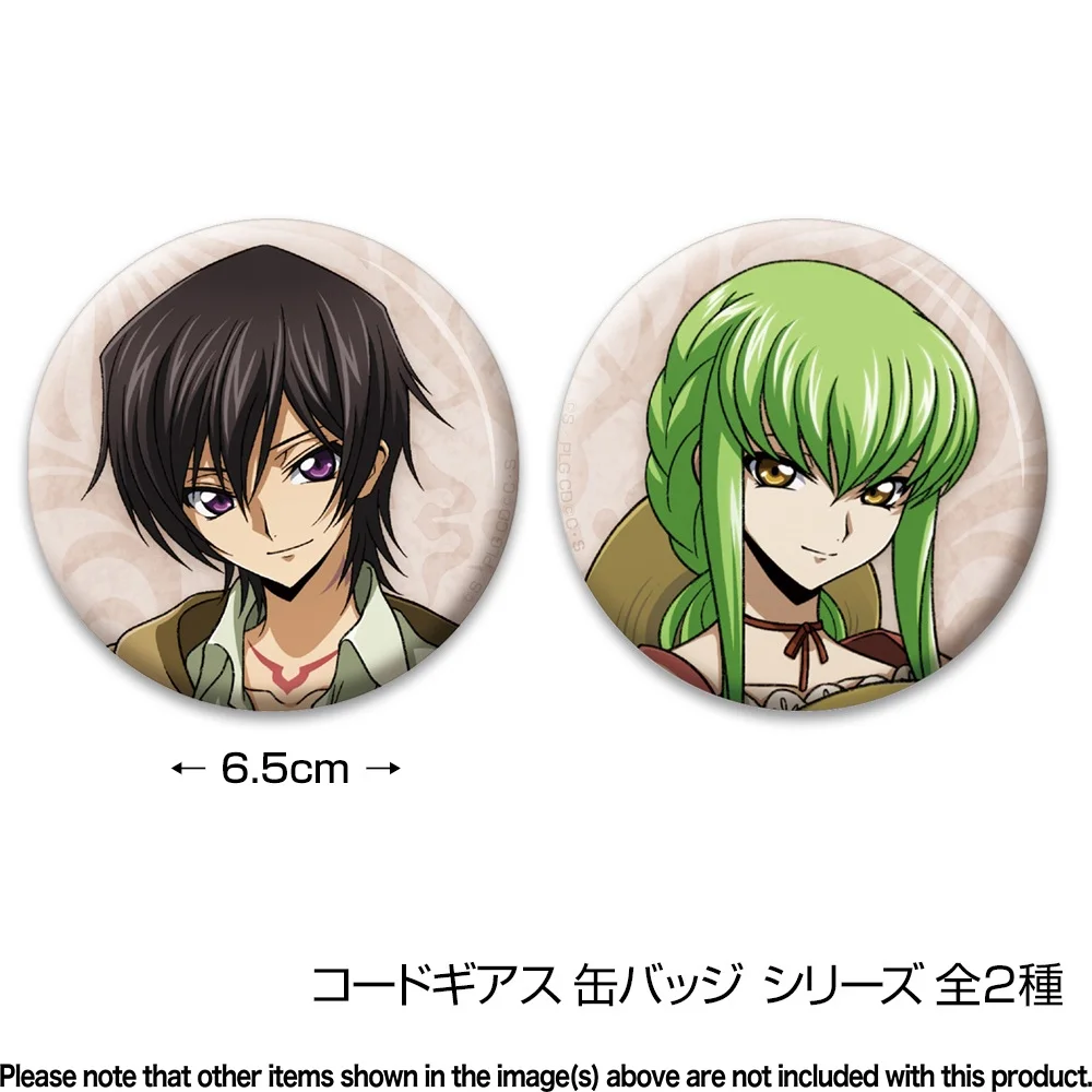 Japan Cospa Goods Code Geass Metal Badges