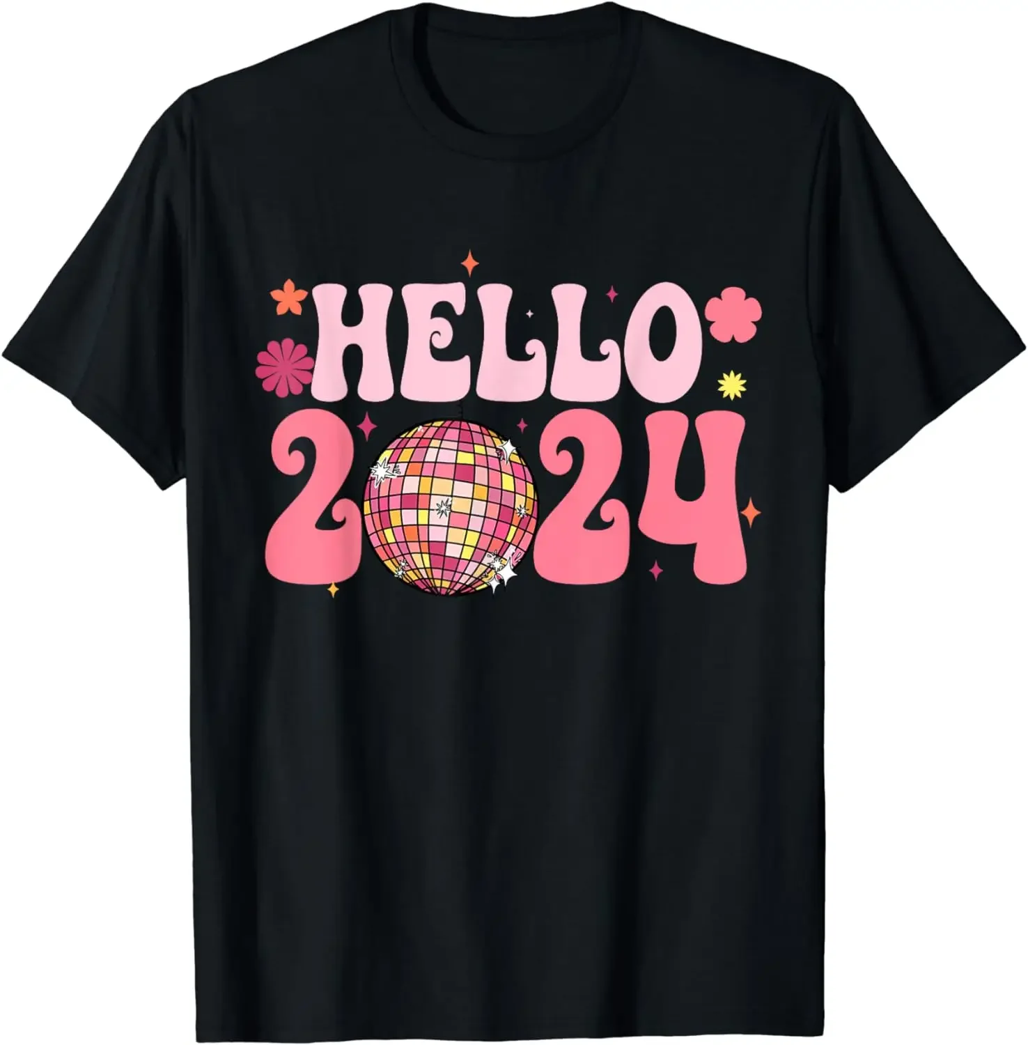 Together Shirts for Men Women Year End Party Merry Christmas Happy New Year Hello 2024 T-Shirt Greet New Year's Day Clothes