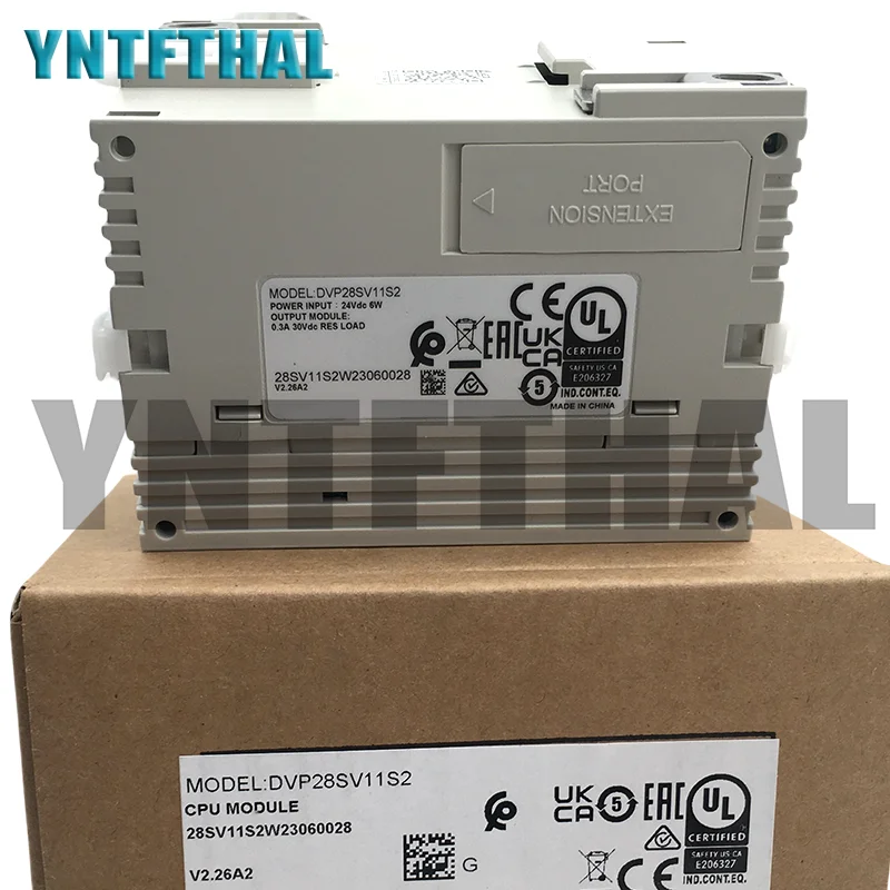 وحدة DVP28SV11S2 PLC أصلية جديدة