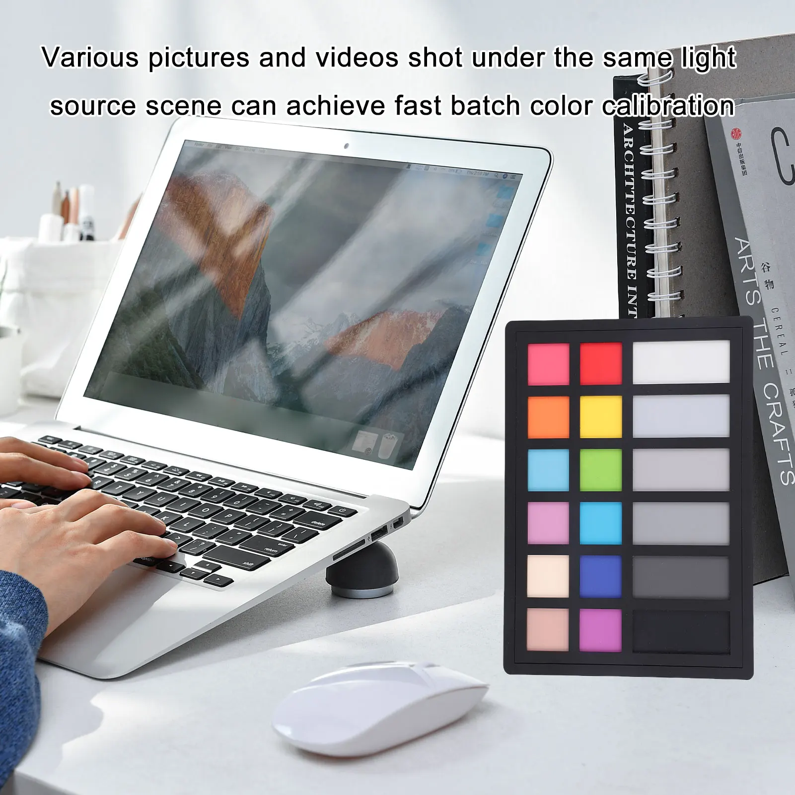 

Коррекция цвета камеры Белая балансовая карта Карта для калибровки цвета Камера 18-цветные диаграммы коррекции для цифровой фотографии