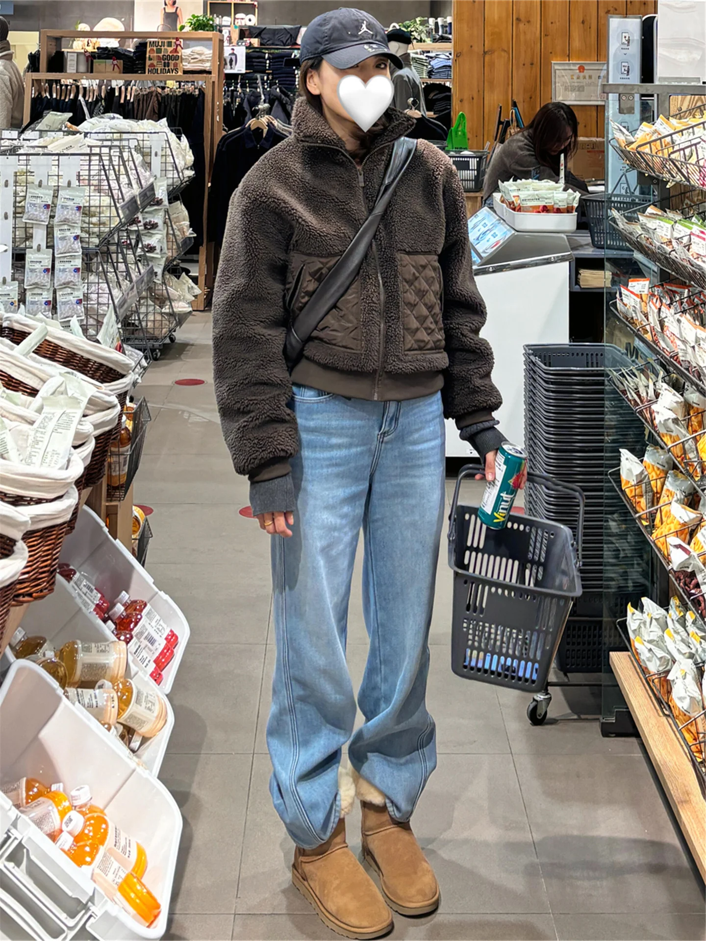 

Tall Women's Light Blue Straight Leg Jeans High Waist Slimming Design Spring Long Floor-Length Wide Leg Pants Casual Style