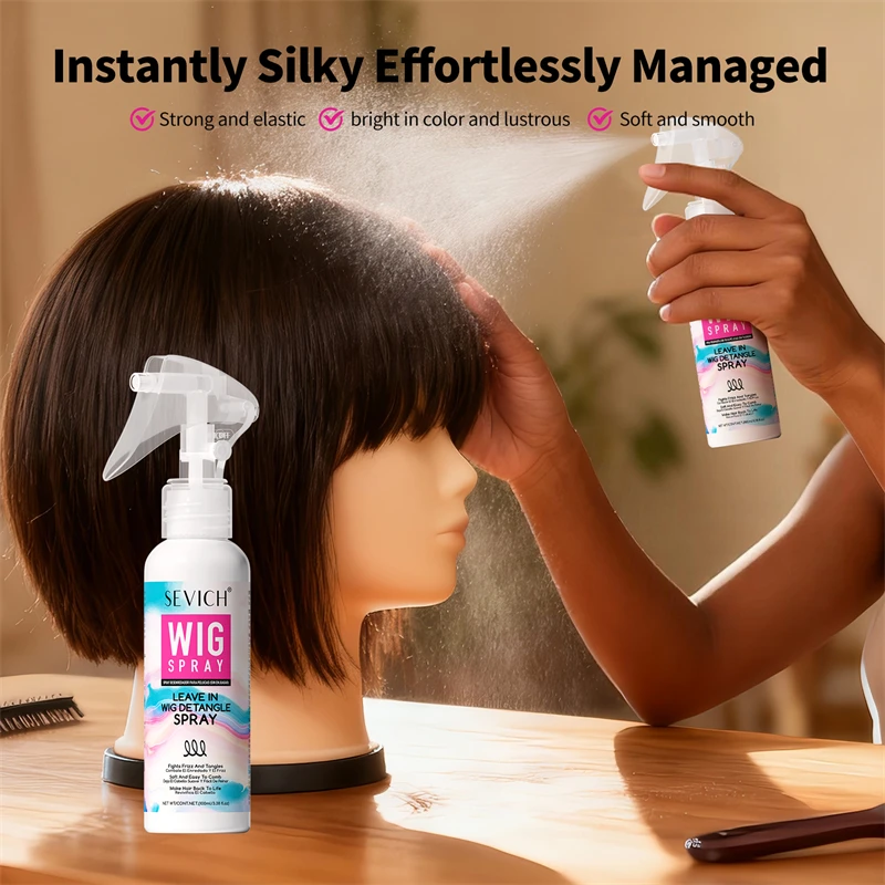 Wig Spray Leave-In Wig Detangl - Hair Care Essence Oil Spray recension och pris