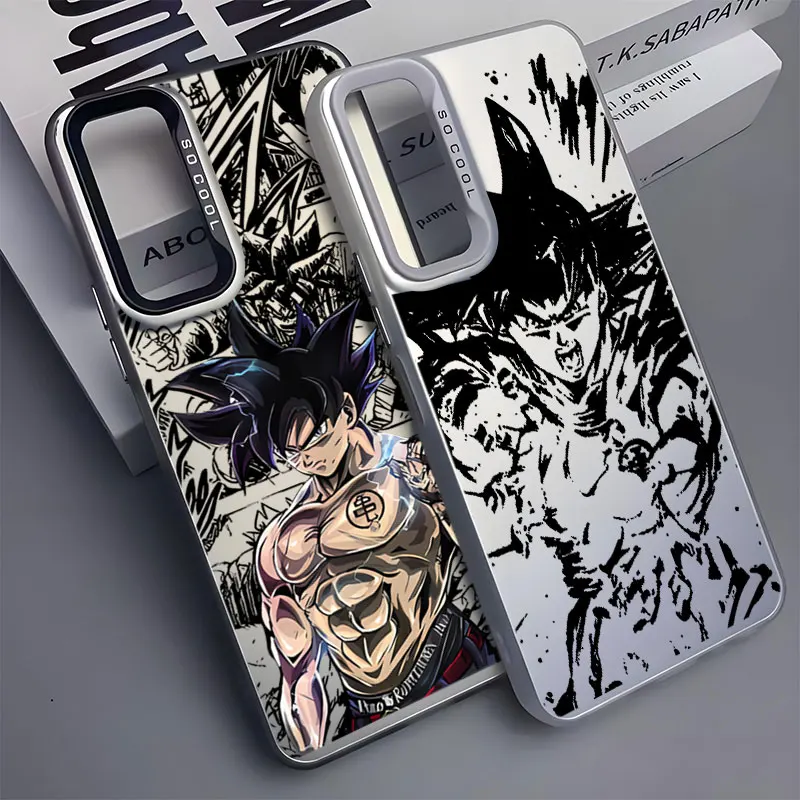 Funda de teléfono para Oppo A16s A54s A57 A58 A60 A74 A78 A95 Find X3 Lite Reno 5 6 Lite 8T 10 11 12 13 D-Dragon Ball Super Son Goku