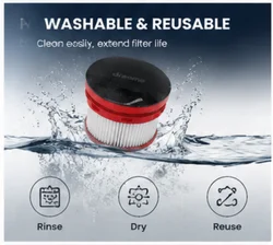 Original Dream HEPA Filter Replacement Part for V16 VVN3 VVN4 VVN5 Handheld Vacuum Cleaner V11  Element Access Optional