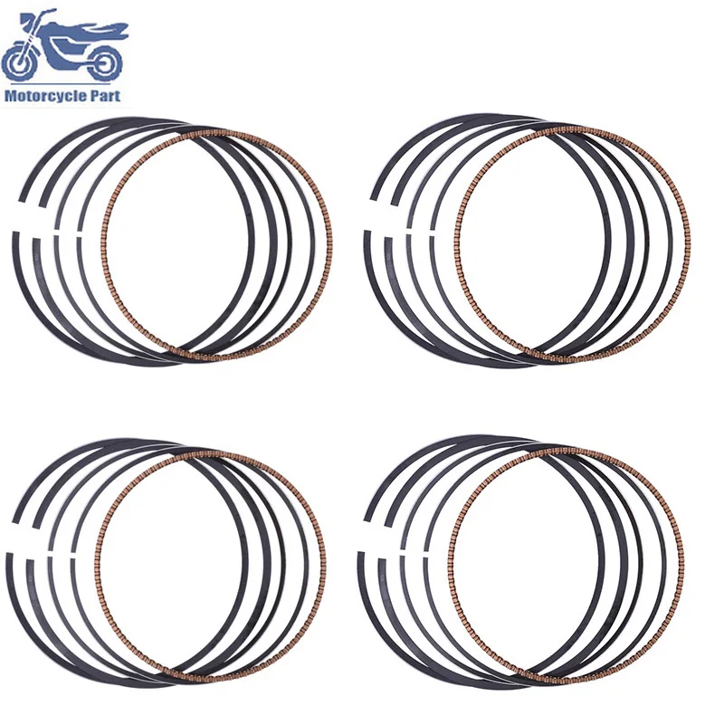 

4set 83mm 83.25mm 83.5mm 83.75mm 84mm Motorcycle 1 Cylinder Engine Piston Ring For SUZUKI AN400 AN 400 VS800GL VS800 VX800 VZ800