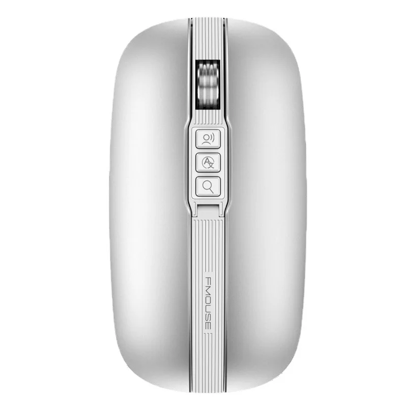 AI intelligent voice mouse iflytek Wireless Bluetooth silent multi-language typing translation private mode charging mouse