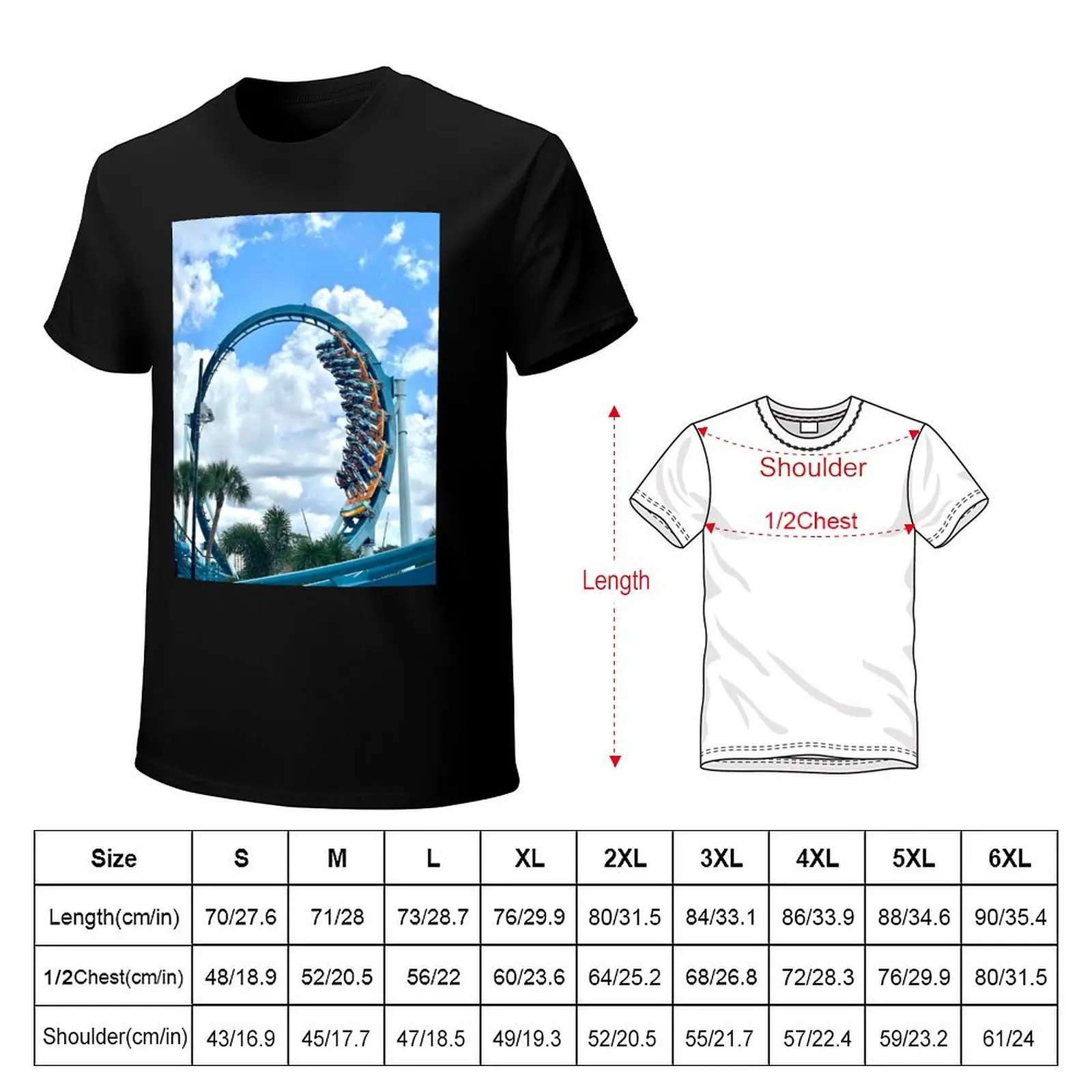 Pipeline Surf Coaster T-Shirt Novelty Graphic Tee Shirt