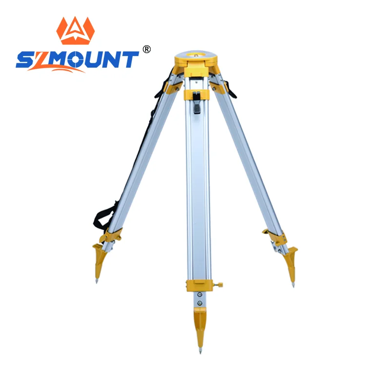 Aluminum Light Weight Theodolite Surveying Tripod ATA20 For Total Station