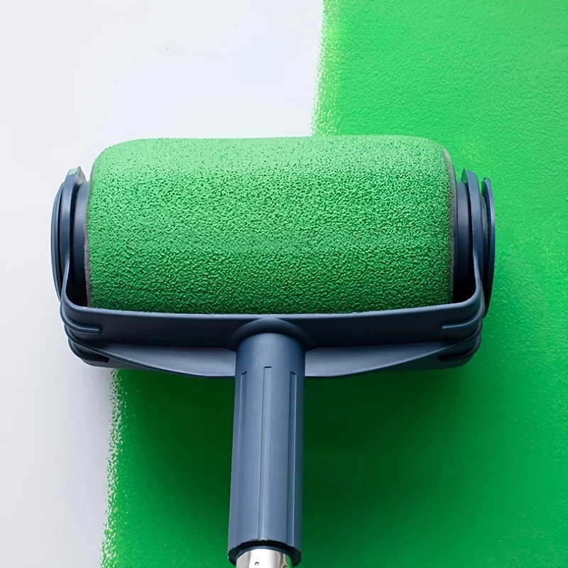 1pc Multi-Surface Paint Roller,Adjustable Telescoping Handle, Ergonomic Grip & Washable Fabric Sleeve,Seamless Transition