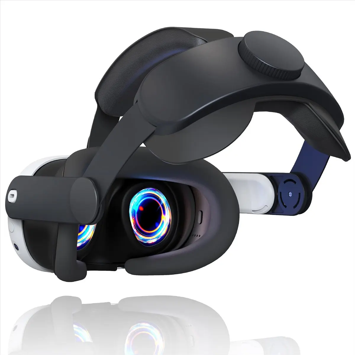 AABFK Head Strap for Meta Quest 3 VR Headset Improve Comfort Adjustable Head Strap for Oculus Meta Quest 3 Black