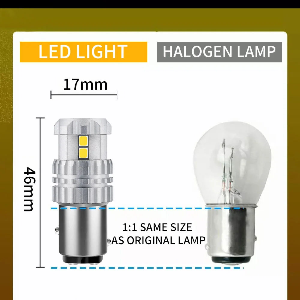 2 SZTUK Super jasne 1156 P21W BA15S 1157 P21/5W BAY15D LED 3030 10SMD Chipy Światła samochodowe Rezerwa światła sygnalizacyjne Automatyczna lampa 12V