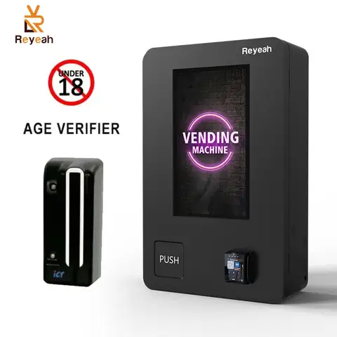 Tobacco Small Vending Machine for Mini With Age Verification CBD Wall Vending Machine