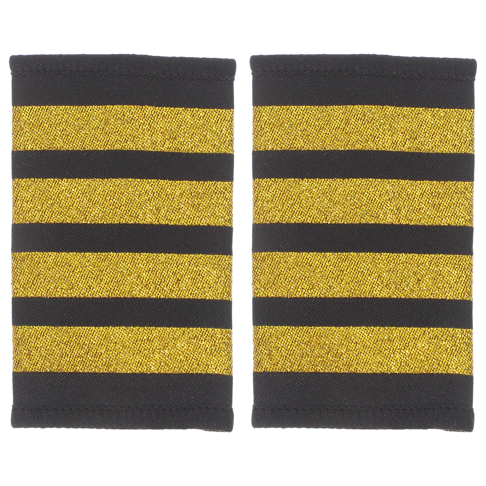 

Pilot's Epaulettes Costume Accessories Airplane Cosplay Epaulets The Shoulder Aviation Polyester