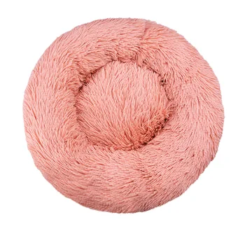 Plush Round Pet Bed 6