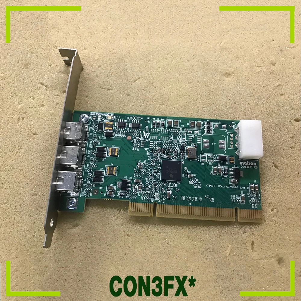 

Для MATROX CONCORD FX Y7345-01 REV: карта захвата изображения CON3FX*
