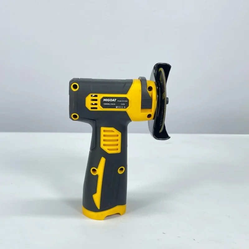 12V Compact Cordless Grinder 18000RPM Multi-Function Tool, Metal Polishing and Small Space Work, Battery Not Included(Tool Only)