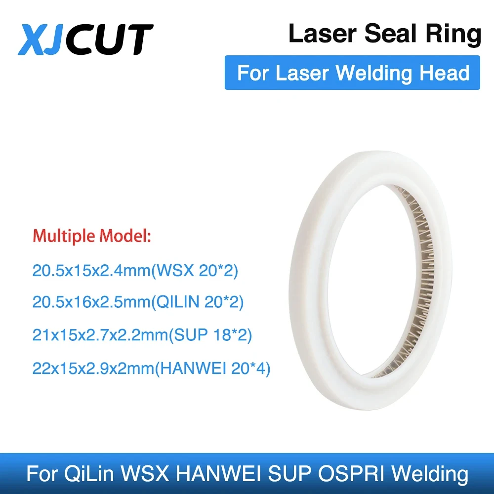 Laser Sealing Ring For QiLin WSX HANWEI CQWY Welding Machine 18x2 20x2 20x4 Protective Lens Laser Welding Seal Ring