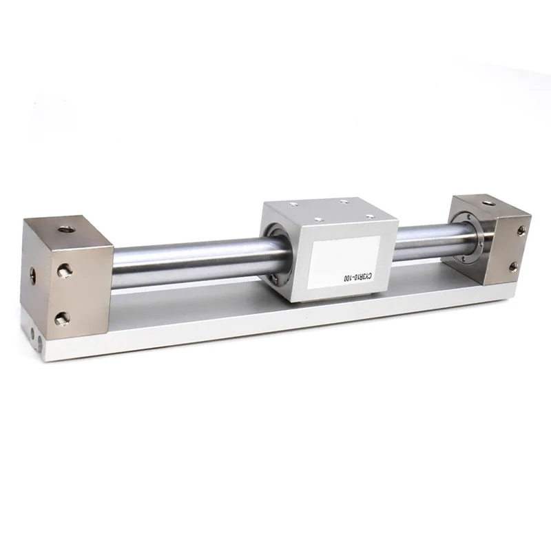 CY3R Series Basic Slide Pneumatic Cylinder Magnetic Coupling Rodless Bore 6-50mm Long Stroke 100 150 200 500 800 1000 2000mm
