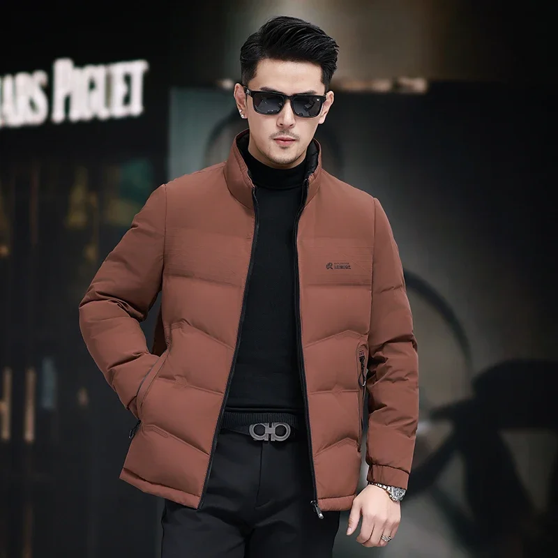 

YEAE Men's Lightweight Down Jacket Designer Clothes Men Luxury Duck Male Padding Padded Jacket New Casual Warm Man Winter Coat