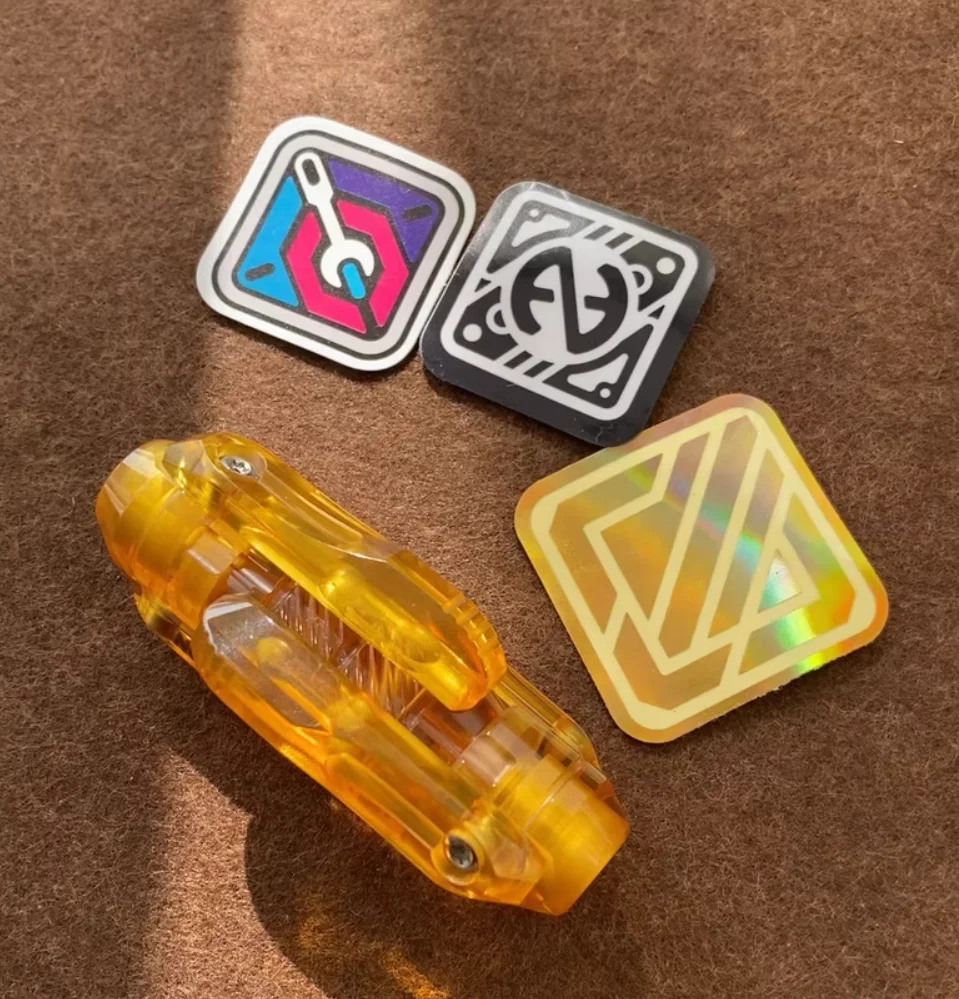 Used EDC Chao Play Society Pei Laser fidget slider Decompression toys