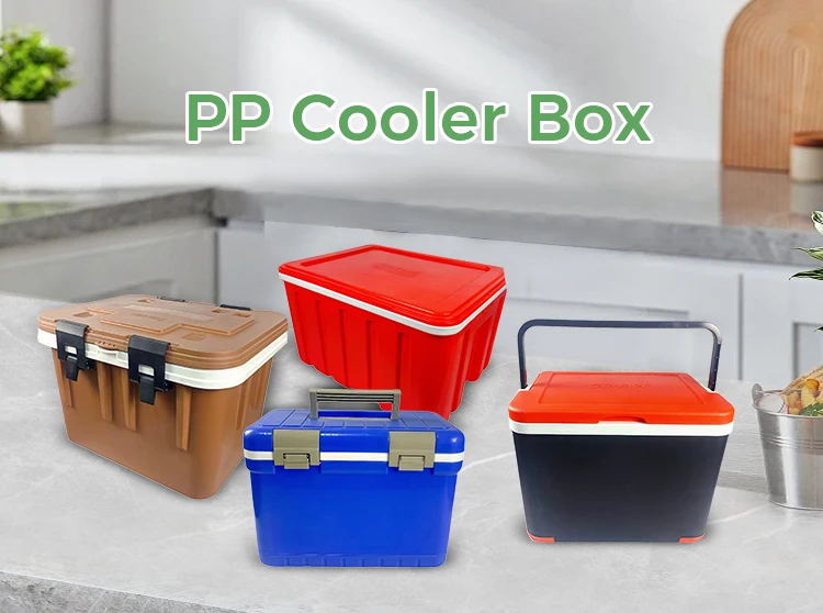 40L صديقة للبيئة Pp المشروبات صندوق تبريد الخضروات اللحوم المجمدة معزول صندوق توصيل معزول #6