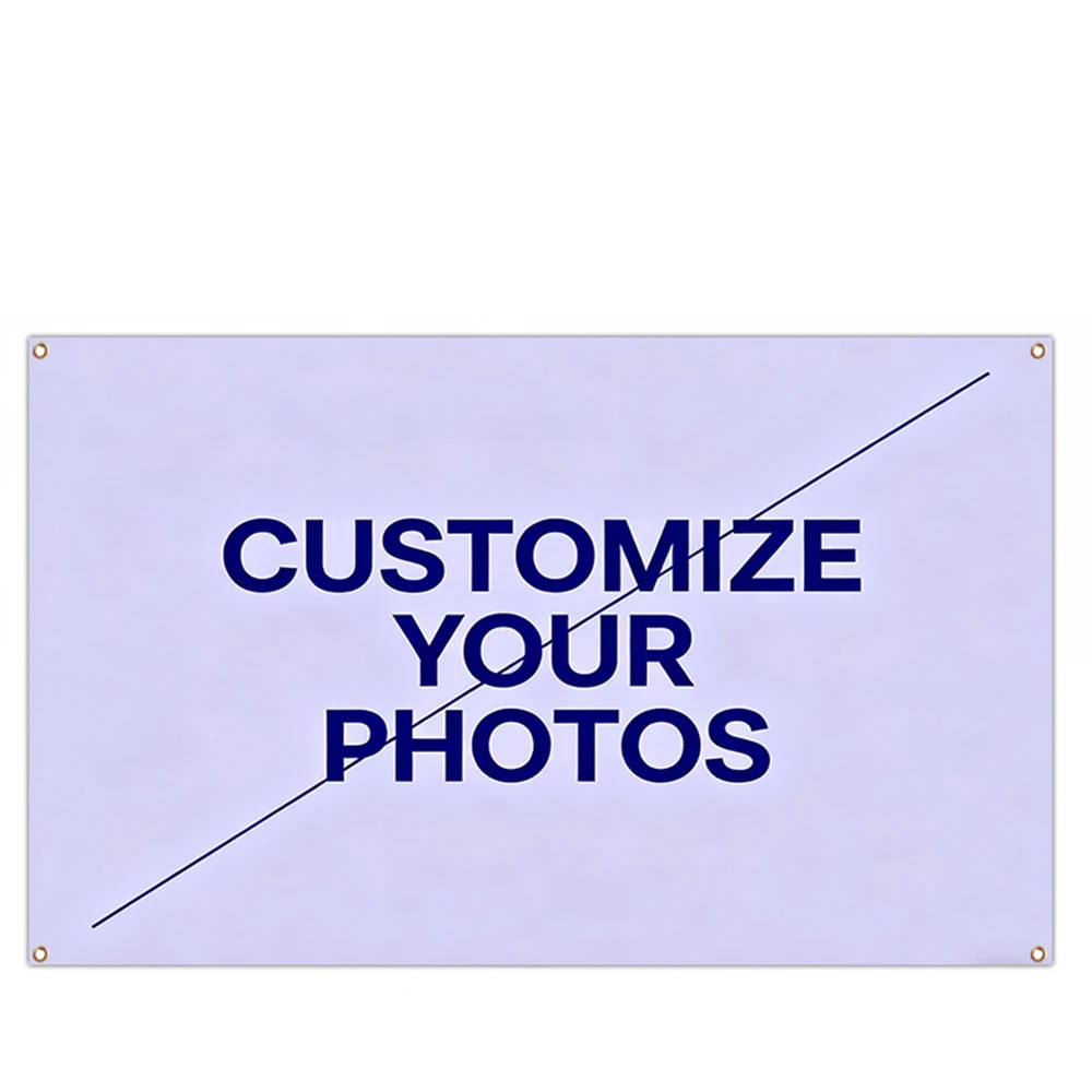 150 x 240cm Large Size Custom Flags, Suitable For Vans, Banners, Advertising Conpany Logo Flag Printed Decoration Banner