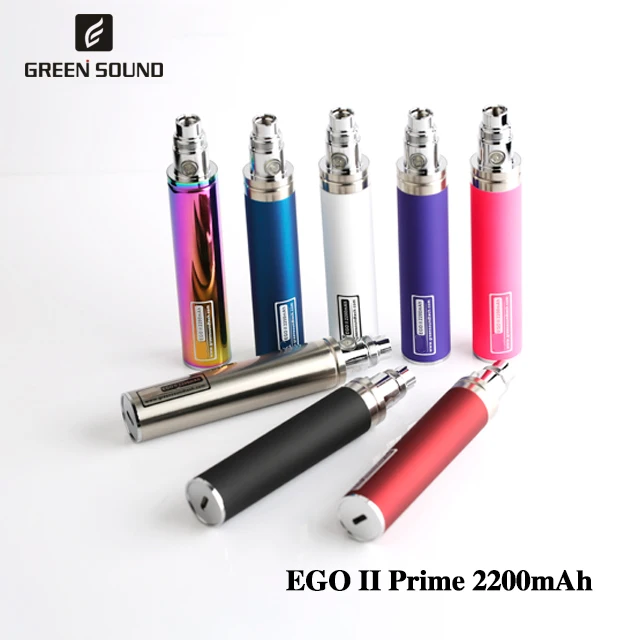 GS eGo II Prime Passthrough-Batterie 2200mAh avec chargeur micro USB astronomique, E Laguna ette pour Evod 510 CE4 H2, Atomiseur précieux, Kit Vape