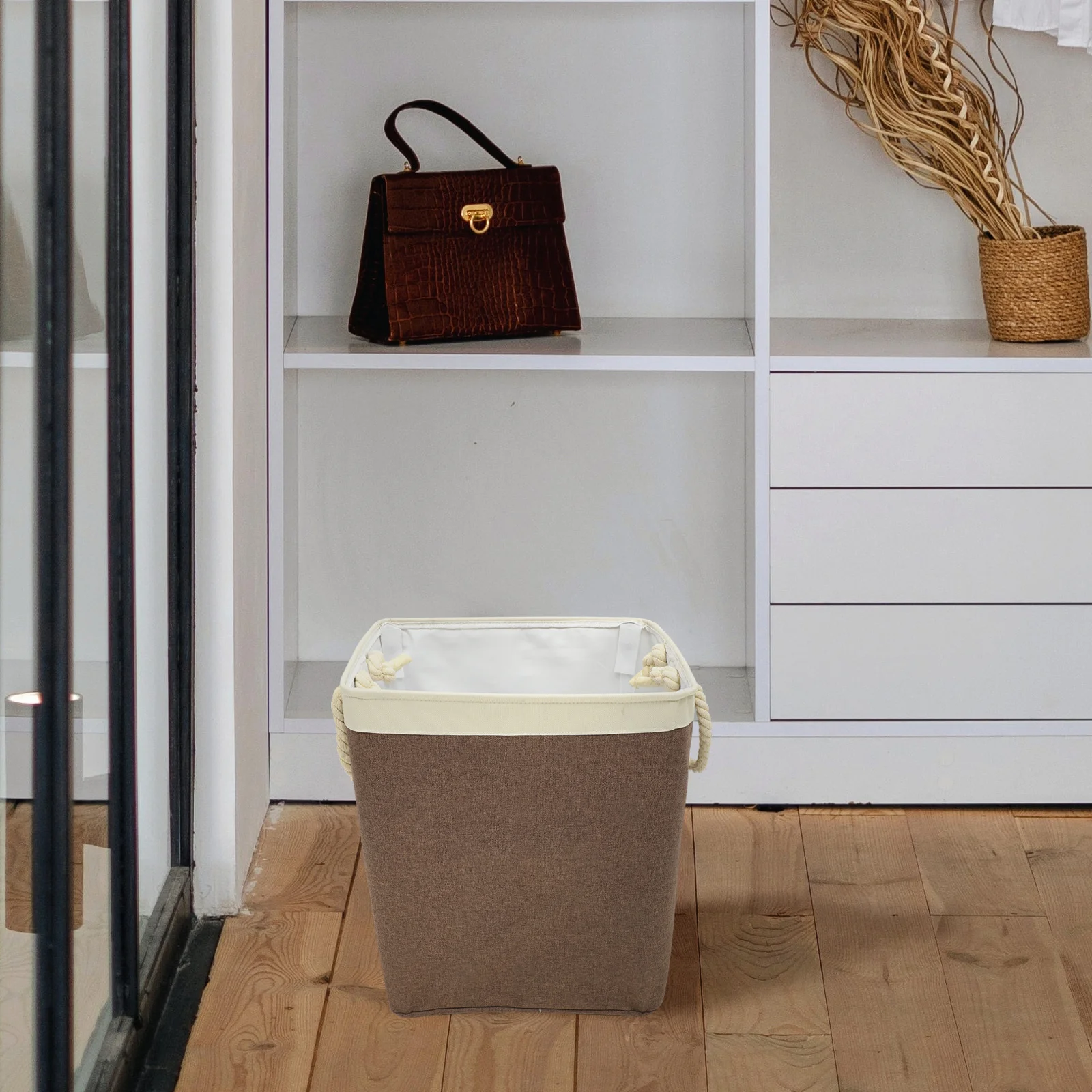 

Laundry Basket Foldable Collapsible Large Capacity Clothes Storage Basket with Handles for Bathroom Bedroom Dorm Nursery