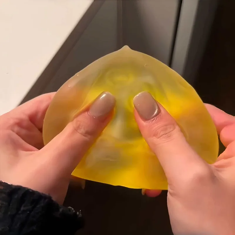 Maltose Cheese Squishy Squeeze Stress Balls Fidget Toys Anxiety ADHD Soft Slow Rising Sensory Ice Cube Gifts For Adults & Kids - view 4
