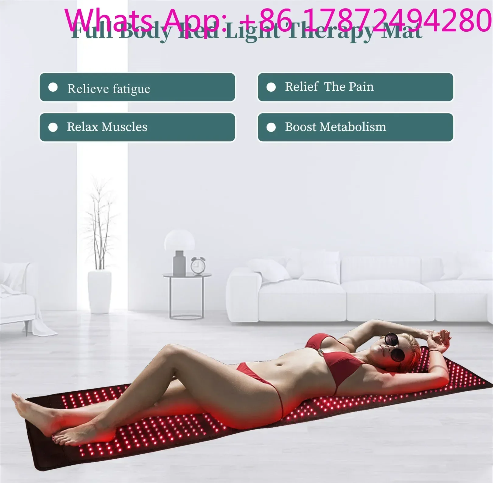 Full Body Treatment Infrared Red light therapy cap-sule Sauna Blanket Manufacturer