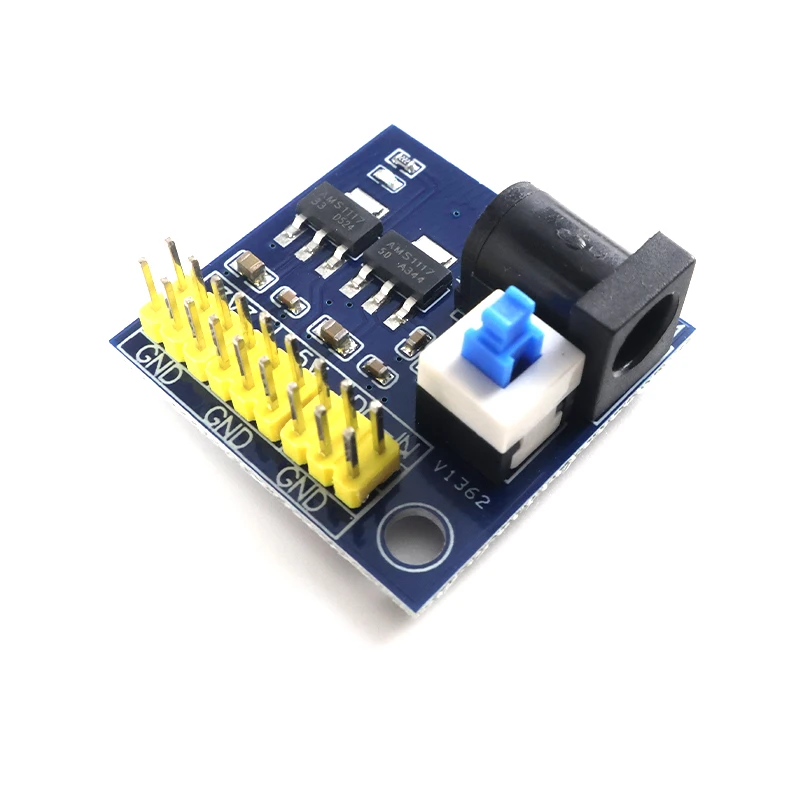 DC-DC Buck Converter 12V to 3.3V 5V 12V Triple Output 800mA High Efficiency Power Supply for Arduino ESP8266 ESP32 Breadboard