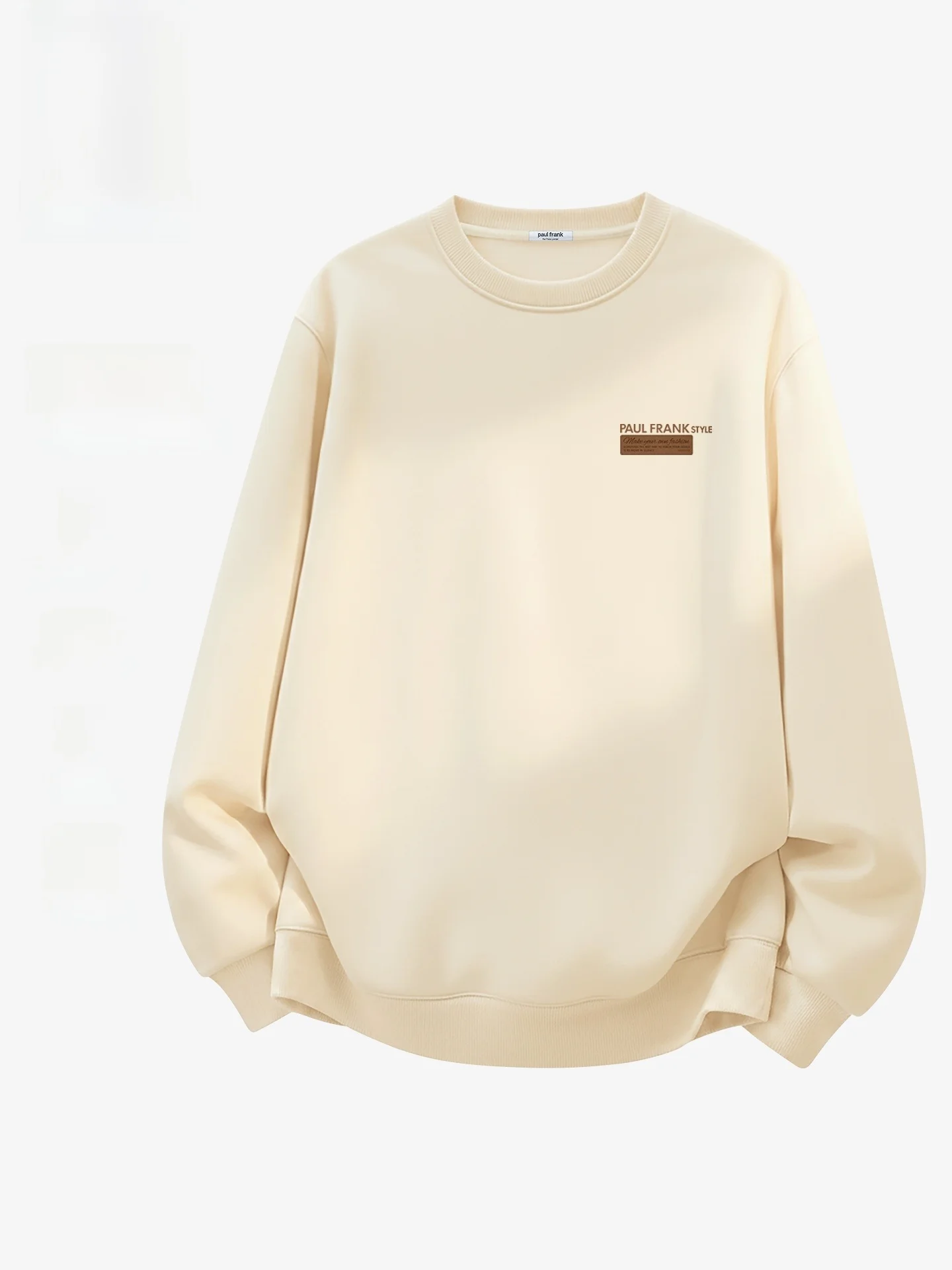 

Retro Loose Fit Long Sve Hoodie round Ne Men's Spring New Sle Comfortable Cotton Polyester Blend Casual Wear