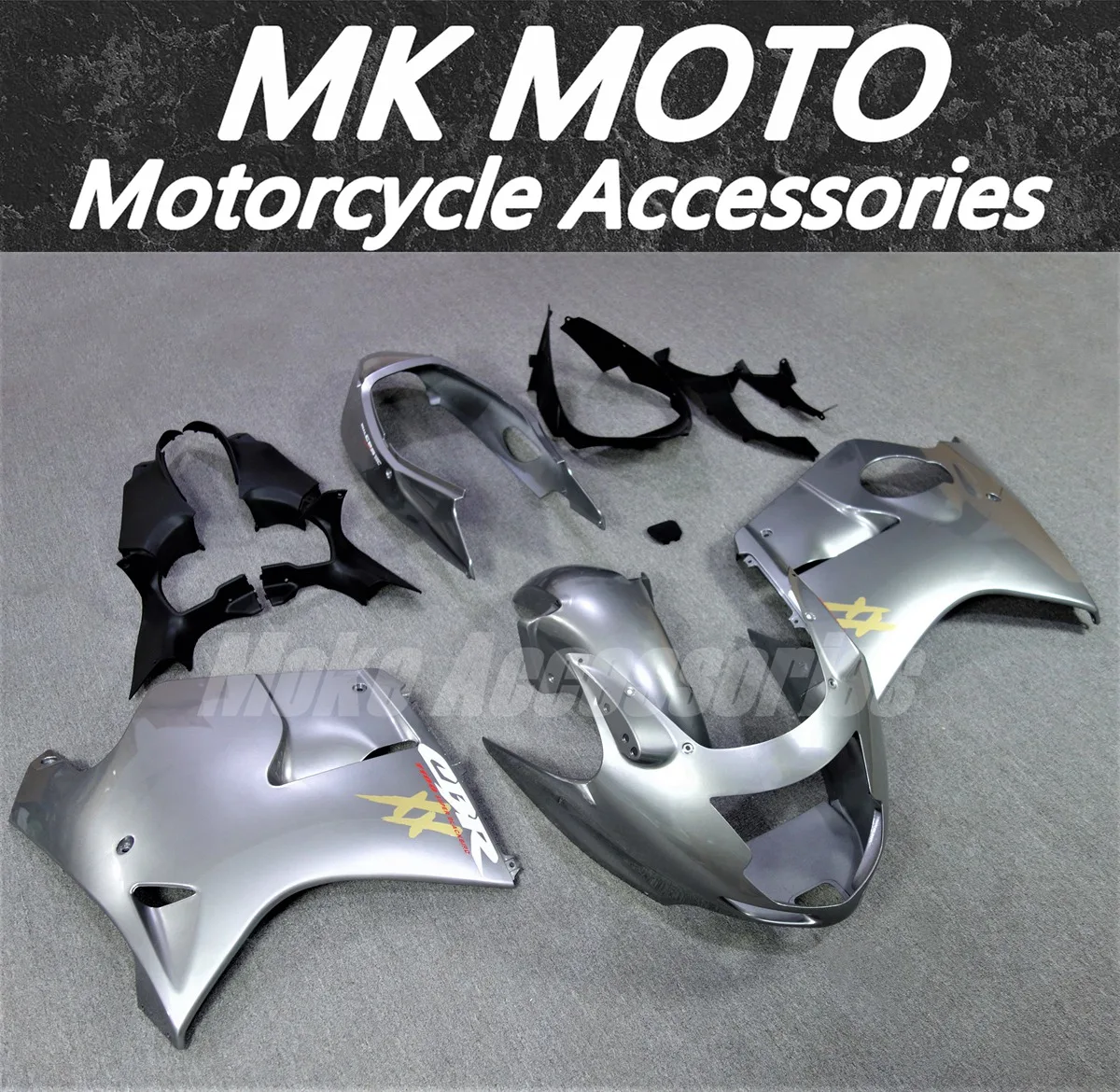 

Fairings Kit Fit For CBR1100XX 97-07 Bodywork Set High Quality ABS Injection silver