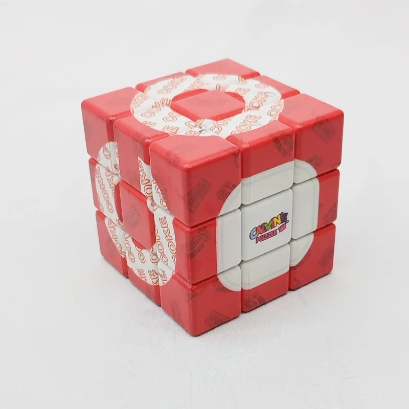 Calvin's Yummy Icy COKE 3x3 Cube Ice Cola Motif 3x3 Cube Magique Puzzle et Loisirs Cadeau Jouet Fidget Toys