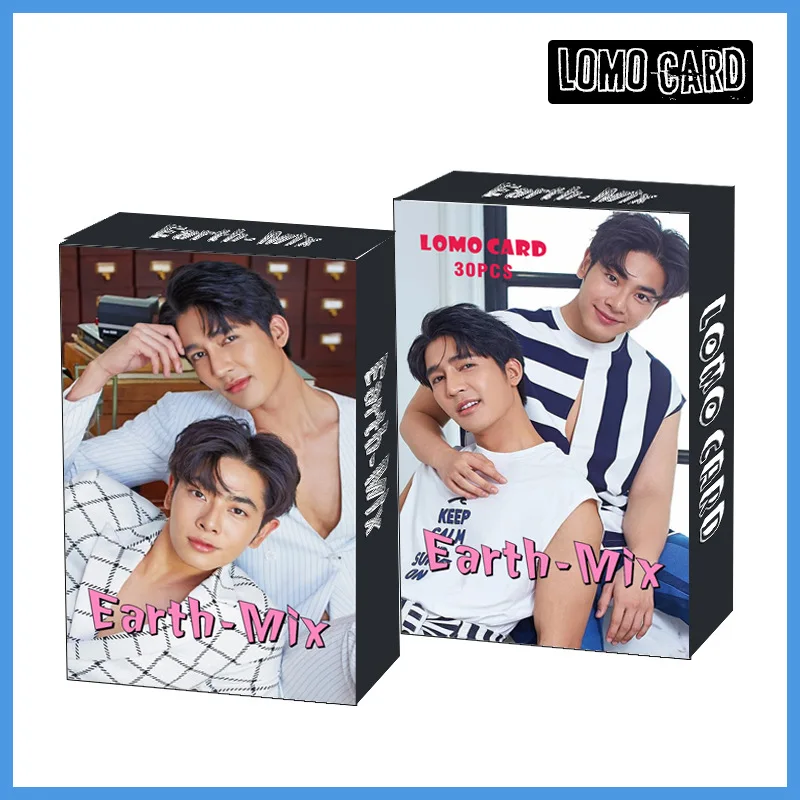 30 Sheets/Set Thailand Stars Mewgulf Earthmix YINWAR Lomo Card Mini Postcard Photo Cards Fans Collection Photocards Gift