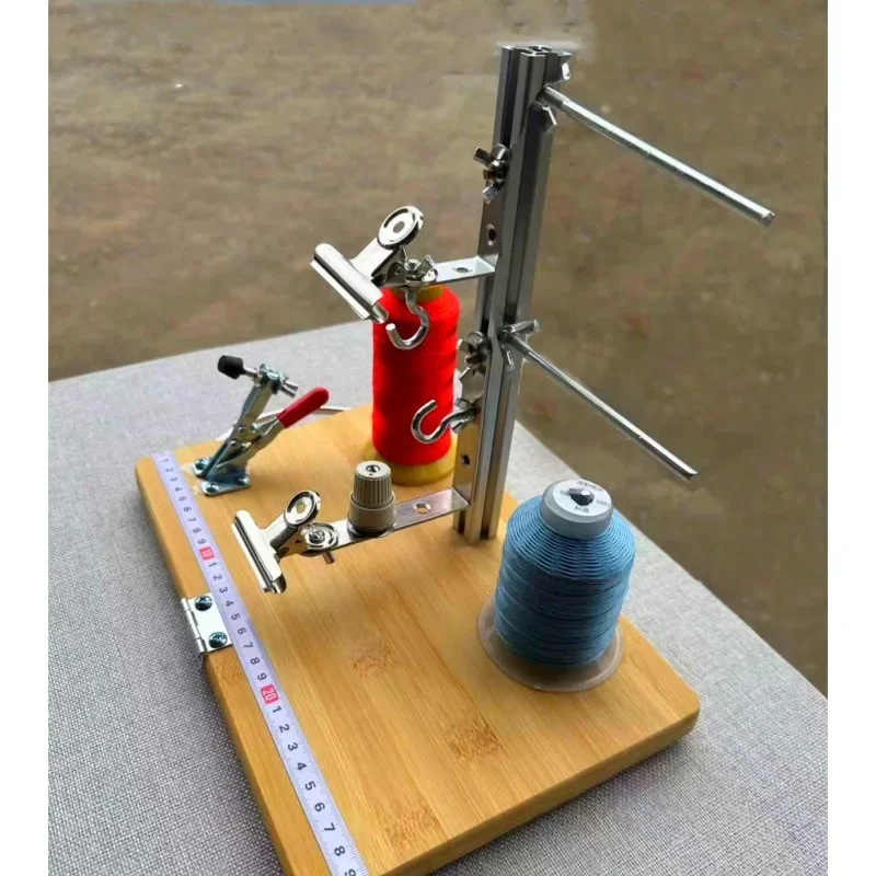New Handmade Rope Workbench Fixed Frame Necklace Rope Weaving Tool Hand Rack Multifunctional Handmade Weaving Workbench