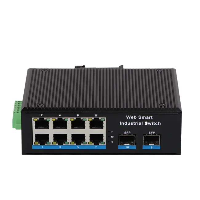 8 x 10/100/1000Mbps Ethernet port plus 42x 10G fiber SFP+ L2 gigabit managed network switch POE