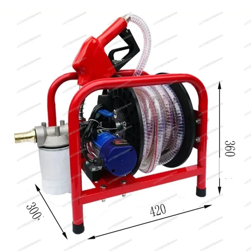 12V/24V/220V Diesel Electric Self-Priming Pump – High-Power Refueling Machine with Metered Flow Control