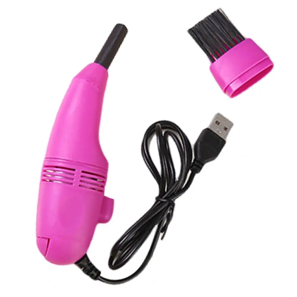 Car Keyboard Vacuum Cleaner Powerful Suction Low Noise USB Plug-Play Portable Multifunctional Computer Cleaner