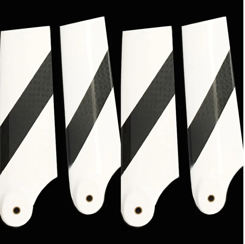 2 paris Trex 550 600 RC Helicopter parts 92mm carbon fiber tail blade