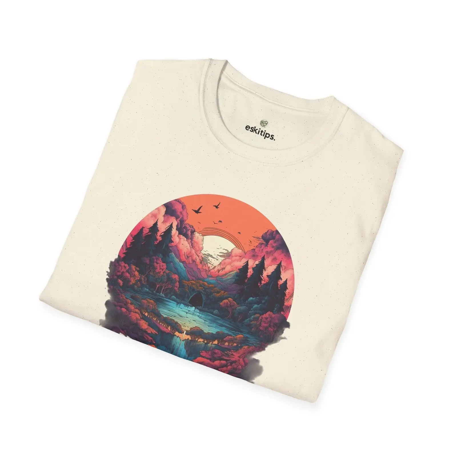 

Mystical Forest Sunset Graphic T-Shirt