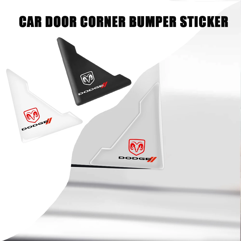 

Защитная накладка на уголок двери автомобиля, 2/4 шт., наклейка против столкновений для Dodge Durango, Caliber, Challenger, Dakota, Ram, Sprinter, Neon