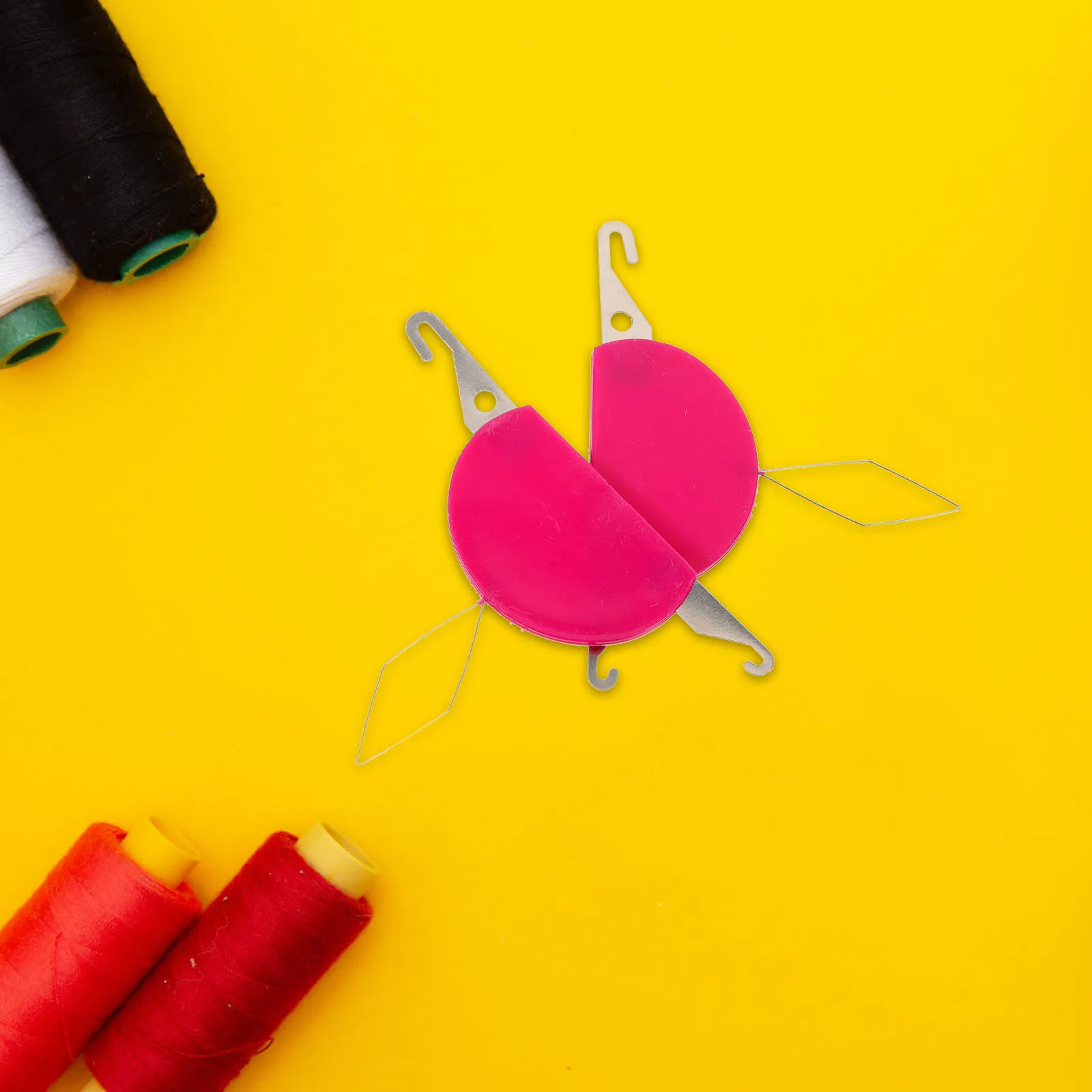 

2pcs Wire Loop Needle Threader For Hand Machine Sewing Cross Stitch Embroidery Crafting Diy Quilting Knitting Sewing Tool