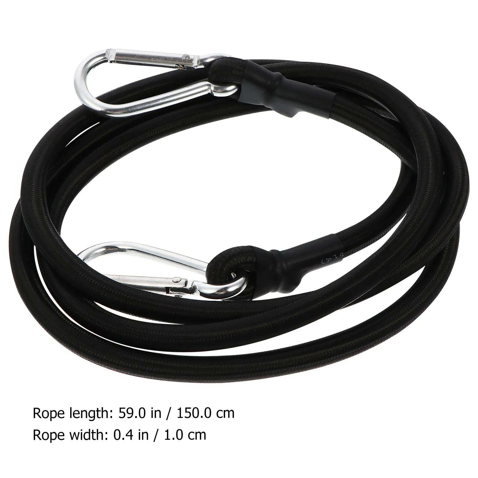 2Pcs Cargo Binding Belt Tie Down Strap Heavy Duty Quick Release Elastic Cord Secure Load for Truck Motorcycle Luggage Fastening