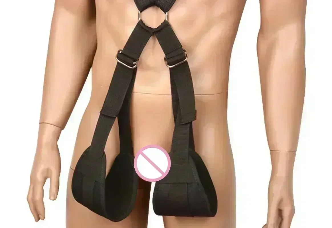 نظام ضبط النفس عبودية الجنس المثيرة النايلون زوجين يتأرجح حزام ضبط النفس مجموعة BDSM الجنس لعب للرجل المرأة والأزواج ألعاب الكبار