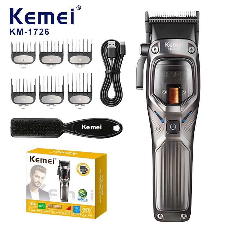 cortadora-de-pelo-profesional-kemei-1726-recortadora-inalambrica-con-cuchilla-dlc-10000-rpm-12w-motor-magnetico-vectorial-maquina-de-cortar-cabello-para-hombres