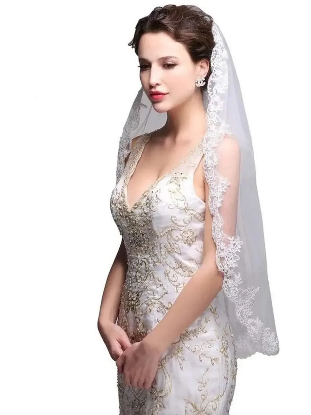 Wedding Lace Veil S…