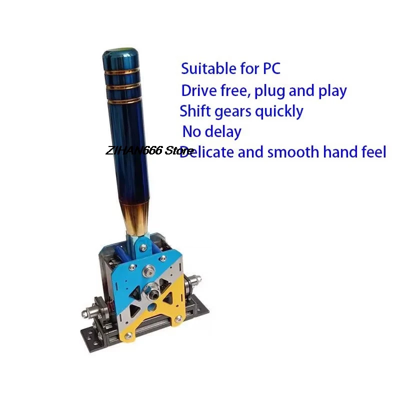 PC USB Racing Games Sequential Shifter H Gears Shift SIM Microswitch For Thrustmaster /Logitech /SIMAGIC /FANATEC /MOZA Base MOD